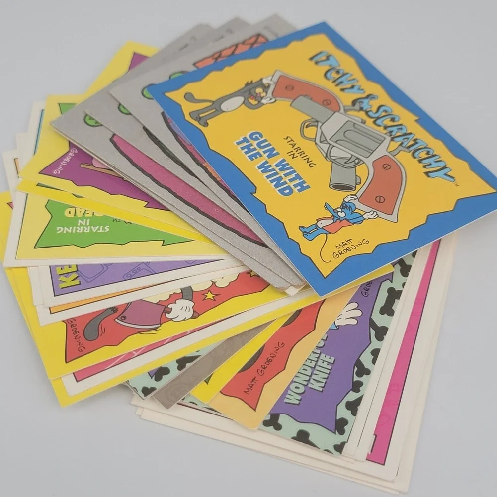 Vtg 90s The Simpsons 1990-93 Skybox 30 Card Lot Bart